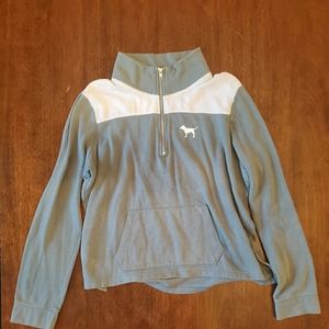 Hunter Green PINK sweatshirt.